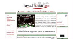 Desktop Screenshot of lavalpokerclub.fr