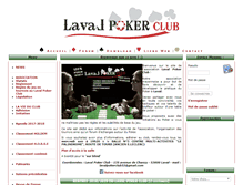 Tablet Screenshot of lavalpokerclub.fr